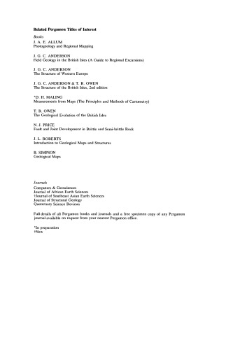Geological Strain Analysis