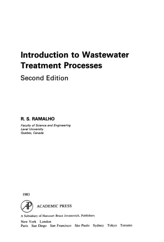 Introduction to Wastewater Treatment Processes