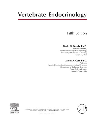 Vertebrate Endocrinology
