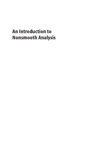 An Introduction to Nonsmooth Analysis