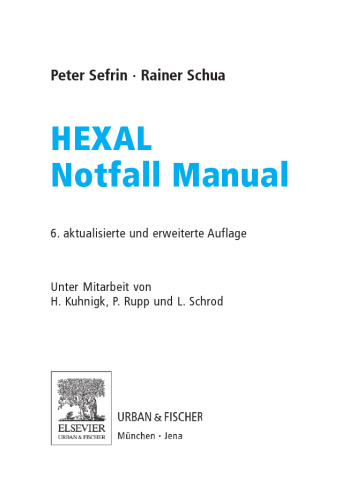 HEXAL Notfall Manual