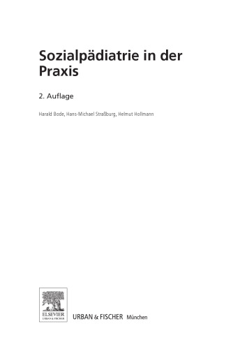 Sozialpädiatrie in der Praxis
