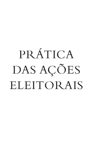 Prática das Ações Eleitorais