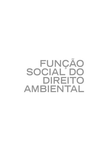 Função Social Do Direito Ambiental