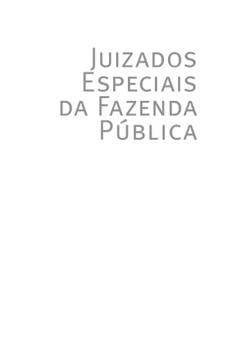 Juizados Especiais Da Fazenda Pública