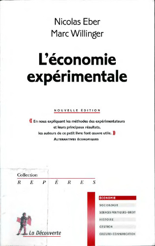 L'économie expérimentale