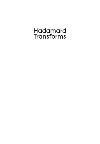 Hadamard Transforms