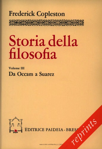 Storia della filosofia