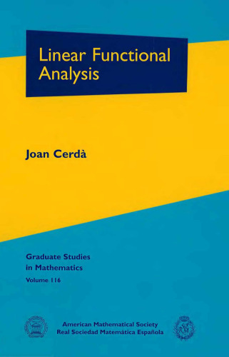 Linear Functional Analysis