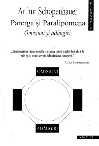 Parerga si paralipomena