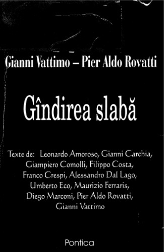 Gandirea slaba