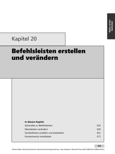 Microsoft Excel Programmierung – Das Handbuch_Zusatzmaterial