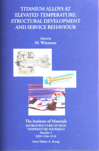 B0755 Titanium alloys at elevated temperature