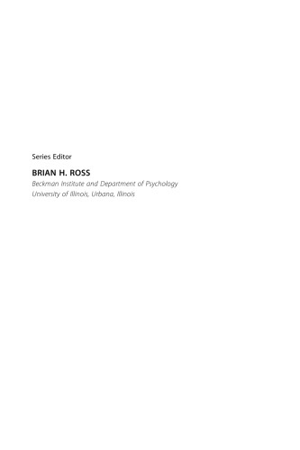 Psychology of Learning and Motivation, Volume 60