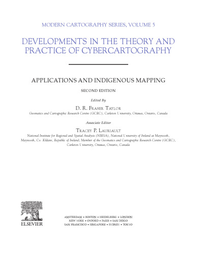 Developments in the Theory and Practice of Cybercartography: Applications and Indigenous Mapping