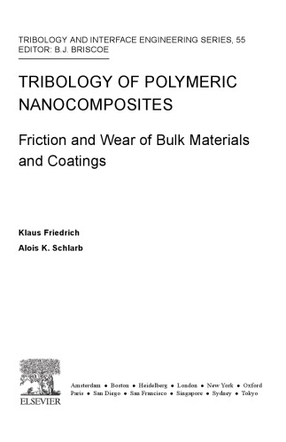 Tribology of Polymeric Nanocomposites