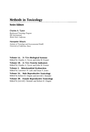 In Vitro Toxicity Indicators