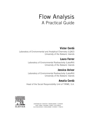 Flow Analysis. A Practical Guide