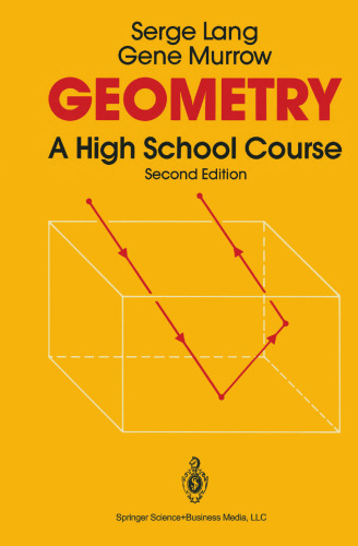 Geometry: A High School Course
