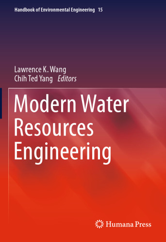 Modern Water Resources Engineering