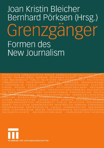 Grenzgänger: Formen des New Journalism