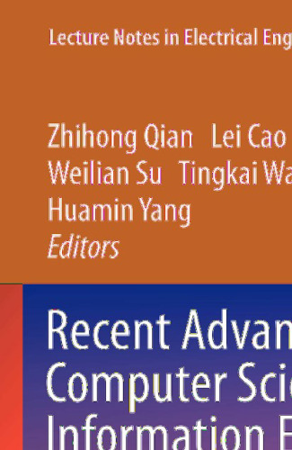 Recent Advances in Computer Science and Information Engineering: Volume 3