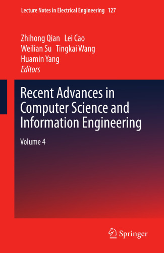 Recent Advances in Computer Science and Information Engineering: Volume 4