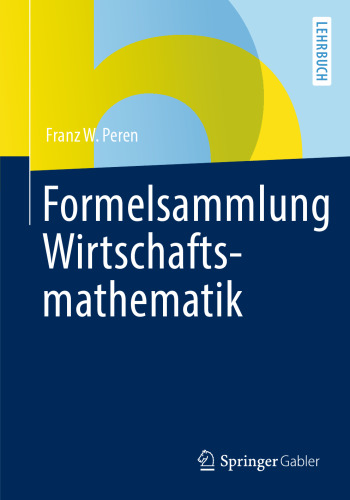 Formelsammlung Wirtschaftsmathematik