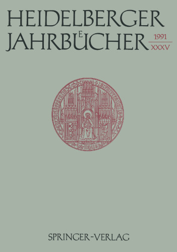 Heidelberger Jahrbücher
