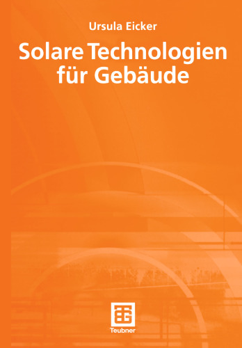 Solare Technologien für Gebäude