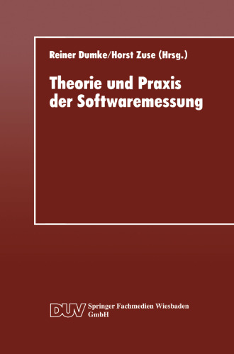 Theorie und Praxis der Softwaremessung