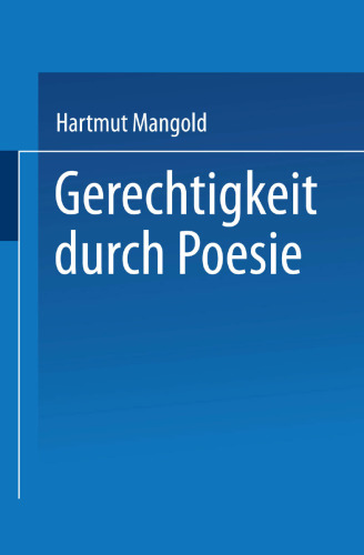 Gerechtigkeit durch Poesie