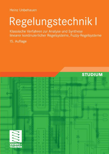 Regelungstechnik I: Klassische Verfahren zur Analyse und Synthese linearer kontinuierlicher Regelsysteme, Fuzzy-Regelsysteme