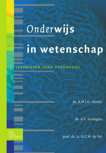 Onderwijs in wetenschap.: Lesbrieven voor paramedici