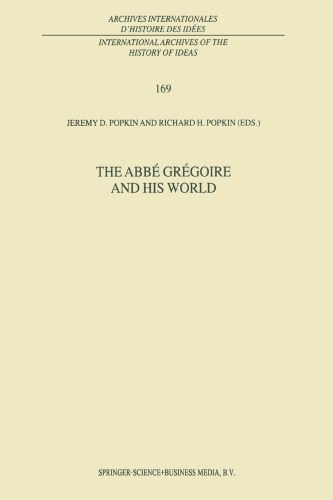 The Abbé Grégoire and his World