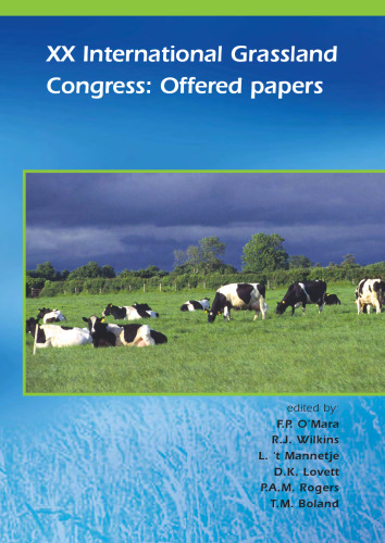 XX International Grassland Congress: Offered papers