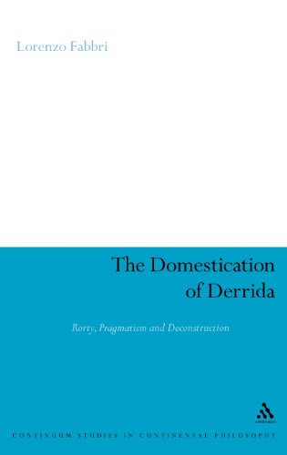 The Domestication of Derrida: Rorty, Pragmatism and Deconstruction