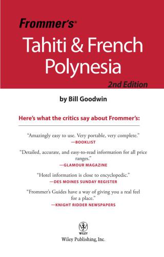 Frommer's Tahiti & French Polynesia