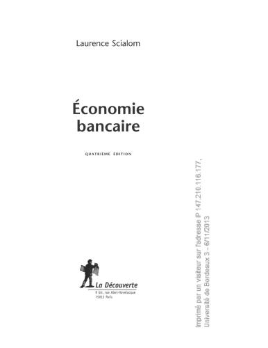 Economie bancaire