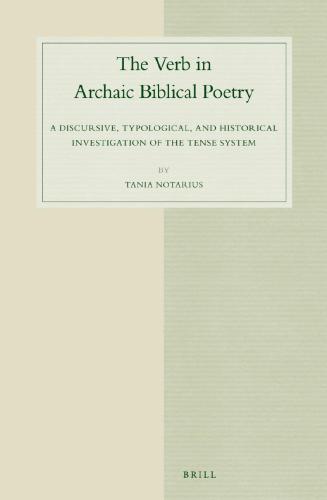 The Verb in Archaic Biblical Poetry