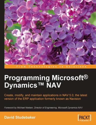 Programming Microsoft Dynamics NAV