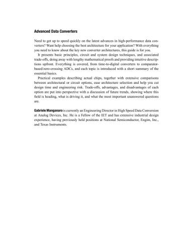 Advanced Data Converters