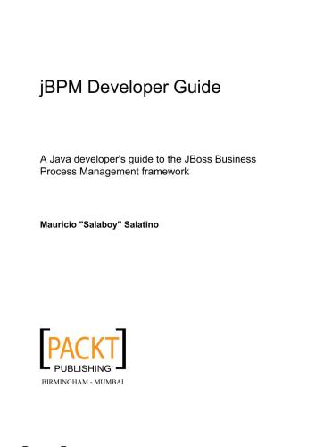 jBPM Developer Guide