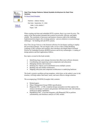 Real-Time Design Patterns: Robust Scalable Architecture for Real-Time Systems