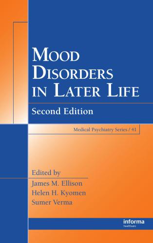 Mood Disorders in Later Life, Second Edition