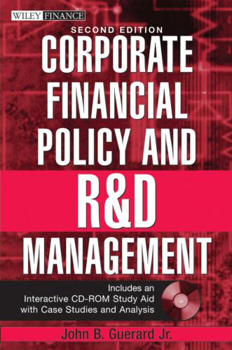 Corporate Financial Policy and R&D Management