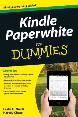 Kindle Paperwhite For Dummies