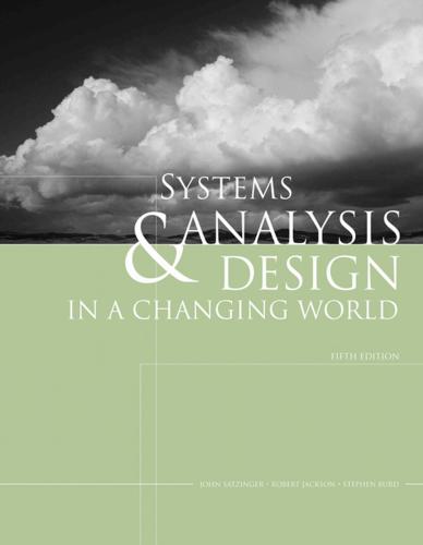 Systems Analysis and Design in a Changing World