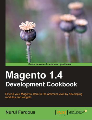 Magento 1.4 Development Cookbook