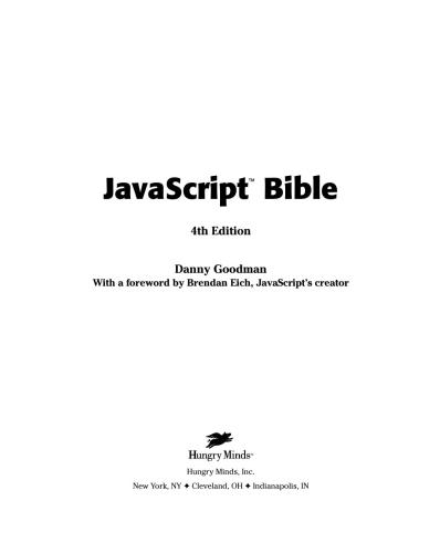 JavaScript Bible